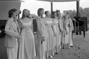 Gastspiel der Seattle Pacific College Singers auf der Seebühne im Stadtgarten