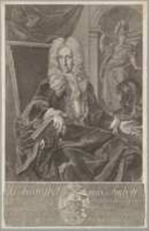 Jacob Wilhelm (I.) Imhoff, Losungsamtmann, Familiensenior; geb. 8. März 1651; gest. 21. Dezember 1728