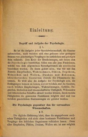 Leitfaden der Logik und der empirischen Psychologie für den Unterricht an Gymnasien und anderen höheren Lehr-Anstalten und zum Selbstunterricht, 2. Empirische Psychologie