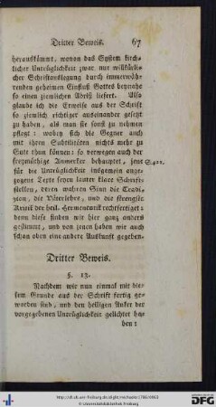 Dritter Beweis.