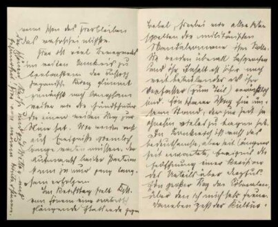 Briefe Reinhardts aus Berlin und Straßburg an seine Eltern und Geschwister