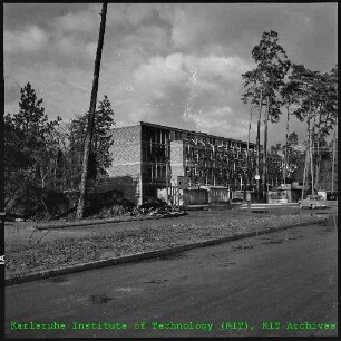 Baustelle des Instituts für Radiochemie (IRCh), von Südosten