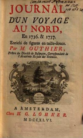 Journal D'Un Voyage Au Nord, En 1736. & 1737. : Enrichi de figures en taille-douce