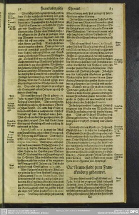 Die Neuwestadt zum Franckenberg gebauwet ...