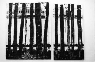 Berlin-West: Gemälde: Anselm Kiefer: Der Rhein