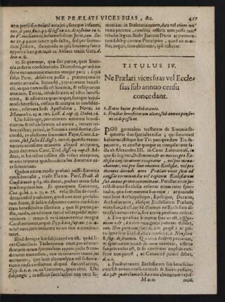 Titulus IV.