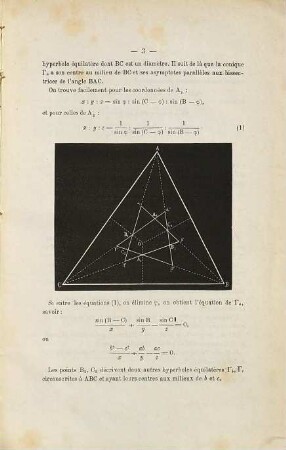 (Opuscules géométriques), [12]. Notes sur la géométrie du triangle
