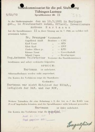 Hartmann, Andreas