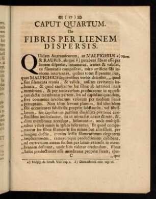 17-18, Caput Quartum