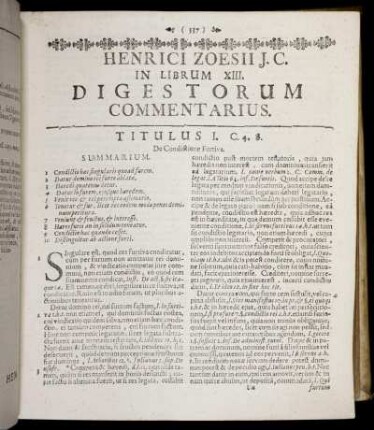 In Librum XIII. Digestorum Commentarius. - In Librum XIV. Digestorum Commentarius.