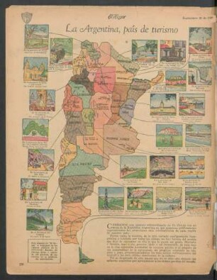 La Argentina, país de turismo