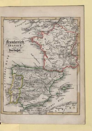 Frankreich, Spanien und Portugal
