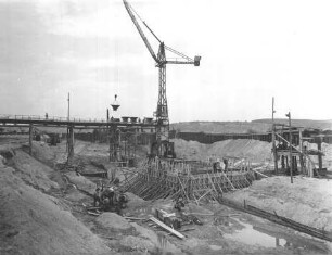 Wehrbaustelle Limbach/Main