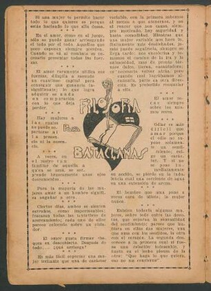 Filosofía para bataclanas