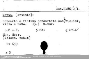 Motta, Artemio