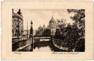 Leipzig : Blick nach dem Reichsgericht