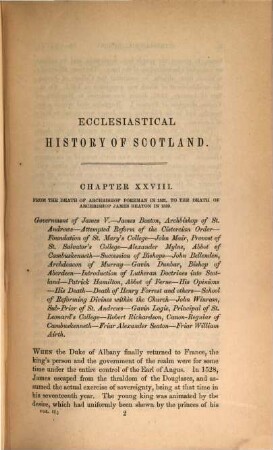 An ecclesiastical history of Scotland from the introduction of christianity to the present time, 2