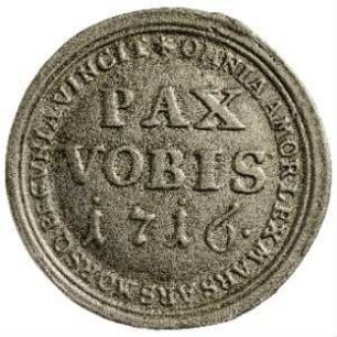 Medaille, 1716