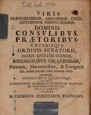 Eruditos, Spiritvvm Familiarivm Vsv Svspectos, Dissertatione Literario-Critica ...