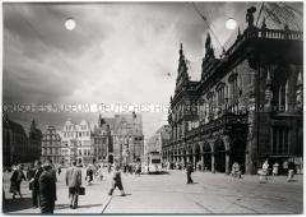 Bremen, Marktplatz und Rathaus