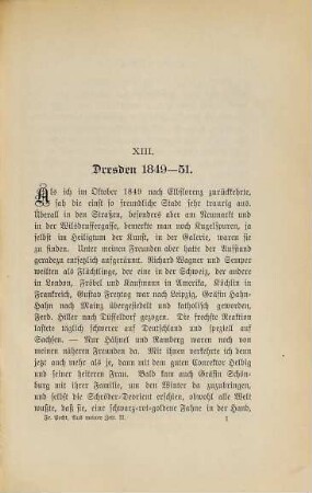 Aus meiner Zeit : Lebenserinnerungen von Friedrich Pecht. Mit einem Bildnis des Verfassers. 2