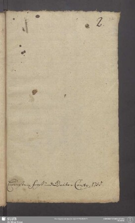 Eisenstein Forst und Gräber Conto. 1755