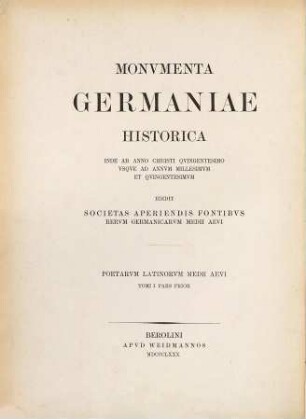 Poetae latini aevi Carolini, 1