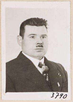 Josef Bychowski, Platzarbeiter Bergschädenabteilung, Zeche Prosper III