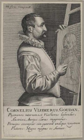 Bildnis des Cornelius Visscherus
