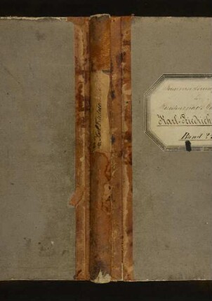 Feuerversicherungsbuch Karl-Friedrich-Straße