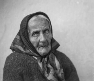 Portrait einer alten Frau
