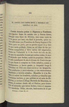 El Armada Que Cortes Envió A Higueras Con Cristóbal De Olid