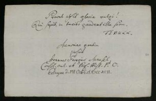 Johann Georg Meusel, Erlangen, 08.10.1792