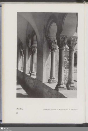 Bamberg, Romanischer Kreuzgang im Karmeliterkloster