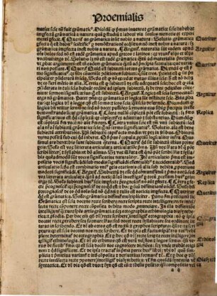 ... pars doctrinalis Alexandri, Prima