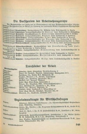 Treuhänder der Arbeit
