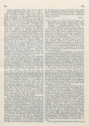 574-575 [Rezension] Caspari, Walter, Die geschichtliche Grundlage des gegenwärtigen evangelischen Gemeindelebens