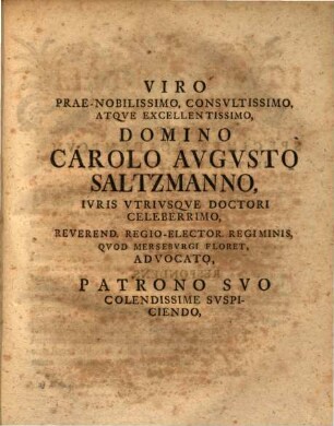 De Literis Fevdi Reversalibvs, A Simvltanee Investitis Exhibitis, Von Lehns-Reversen derer Mitbelehnten, II. Dissertatio Ivris Fevdalis