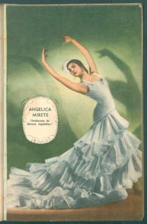 Angelica Mirete (intérprete de danzas españolas) - [Fotografía]