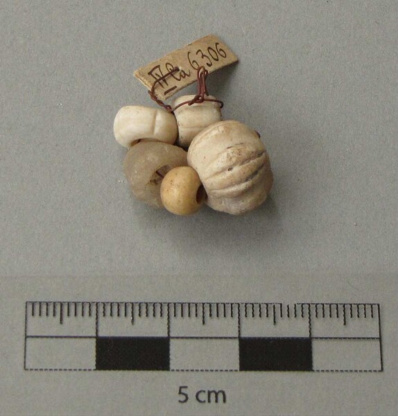 Shell beads and stone beads