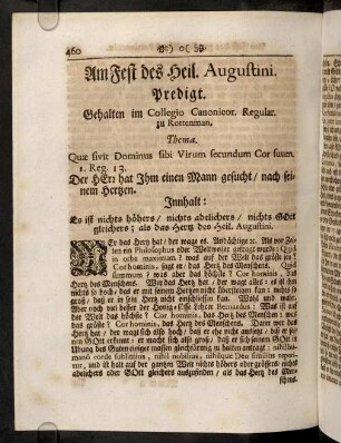 460-474, Am Fest des Heil. Augustini