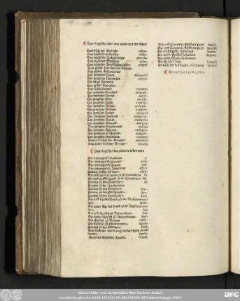 Das Register des nuwen testaments