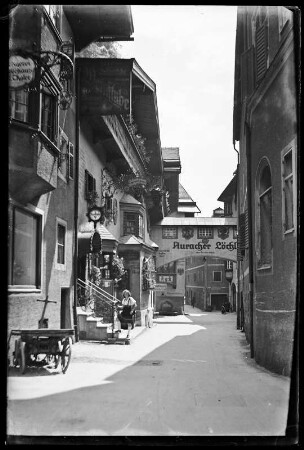 Österreich, Kufstein. Gasthof Auracher Löchl