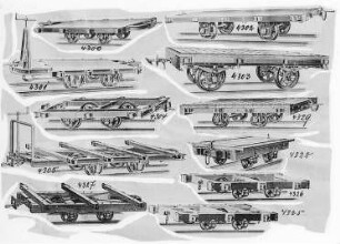 Plattformwagen (Orenstein & Koppel) : Technikgeschichte | Industrie und Technik | Eisenbahnbetriebsmittel (Lokomotiven und Wagen)