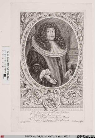 Bildnis Georg Christoph II Behaim (von Schwarzbach)