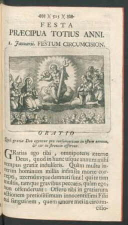 Festa Praecipua Totius Anni.