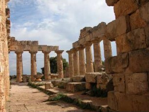 Hera-Tempel in Selinunt, 465-450 v. Chr. erbaut