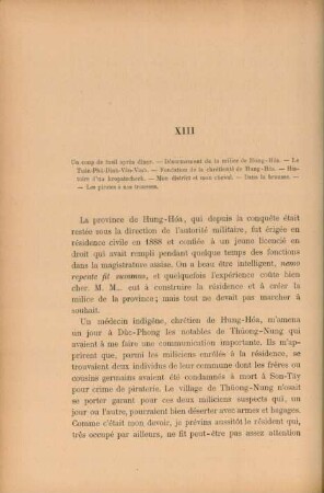 XIII. Un coup de fusil après diner ...