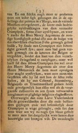 Aen Het Volk Van Brabant