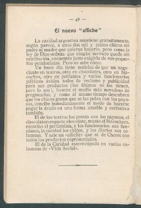 El nuevo "affiche"